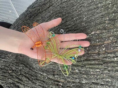 Workshop - Drátkování: motýlek