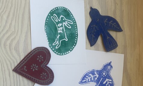 Workshop - Mezigenerační dílna K2: obtisky