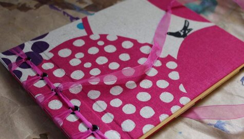 Workshop - Japonská vazba jinak