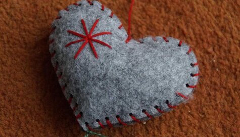 Workshop - Brož ve tvaru srdce